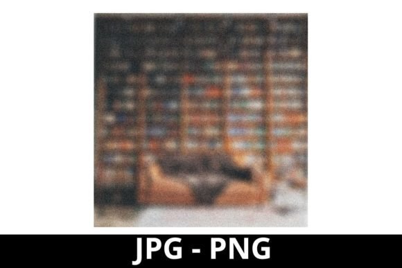 Blurred Soft a Room Full with Book: Elevating Digital Spaces with Warm, Intellectual Ambiance