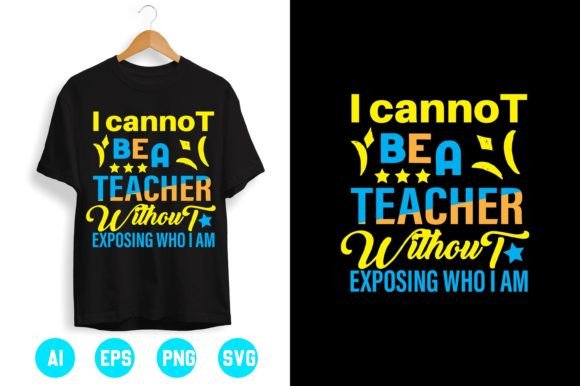 Empowering Educator Identity Through Teacher T-shirt Design 17 and Custom Digital Assets