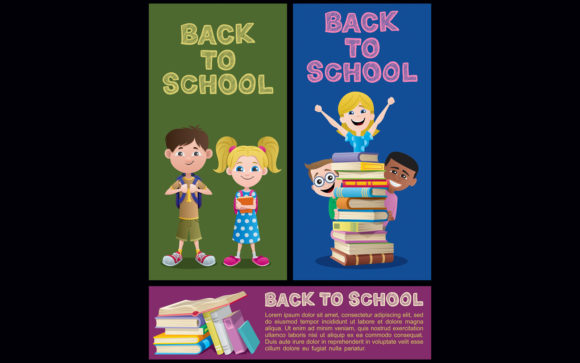School Banner Set Part 2: Versatile Design Assets