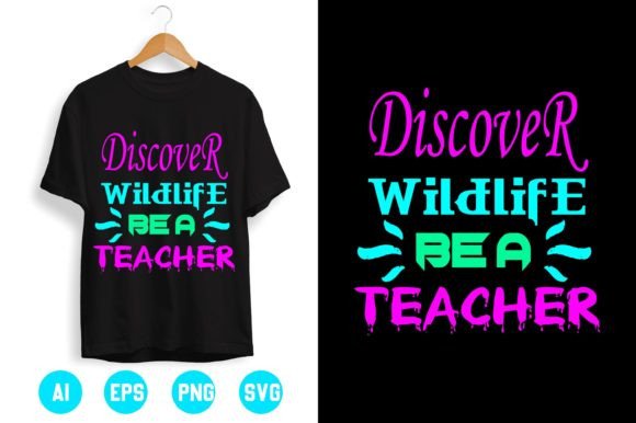Teacher T-shirt Design 31: Wildlife Theme