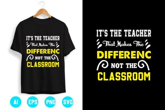 Teacher T-shirt Design 9: Visual Impact